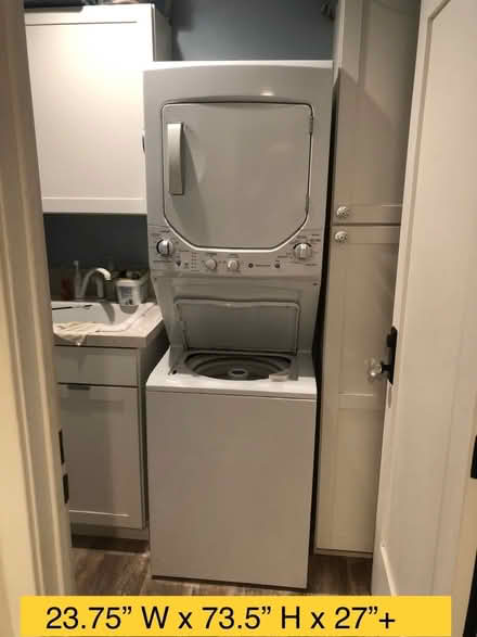 Photo of free GE Spacemaker W/D - needs new motor (Oceanside, CA) #1