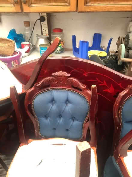 Photo of free Dining table & 6 chairs (OL8 2XQ) #2