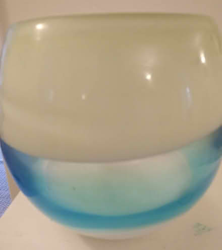 Photo of free Blue and Green Glass Bowl (Greenbank and Hunt Club) #1
