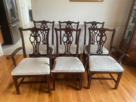 Photo of free 6 Dining Room Chairs (Taskers Chance,Upper West Side) #1