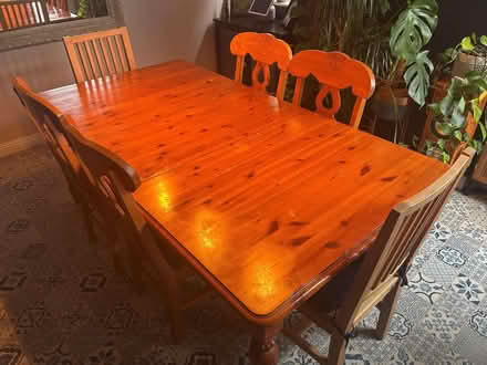 Photo of free Dining room table and chairs (Sale M33) #2