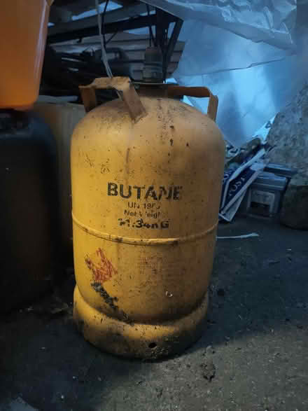 Photo of free Butane gas cylinder (BT17) #1