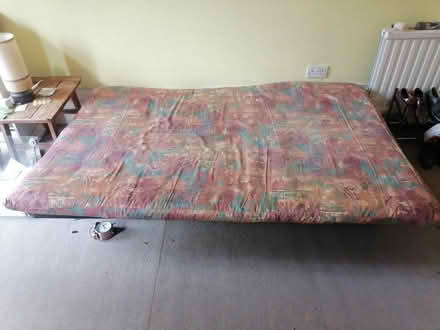 Photo of free Futon base and mattress (Catford SE6) #1