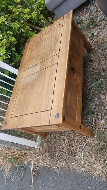 Photo of free Pine coffee table for upcycling (Hertford Heath SG13) #1