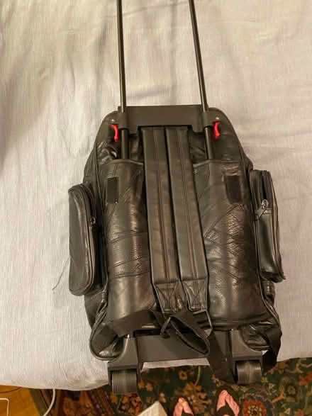 Photo of free Rolling Leather Backpack (Washington Heights) #4