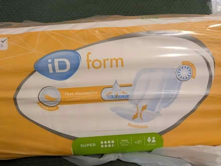 Photo of free iD Disposable Incontinence Pad pack (Kenfig Hill CF33) #2