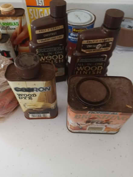 Photo of free box of stains wax paint (Melksham) #2