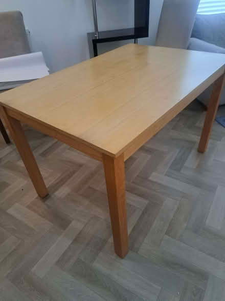 Photo of free Pine kitchen table (Eastbourne BN21) #2