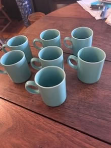 Photo of free Set of 7 stoneware mugs (Beacon Hill) #1