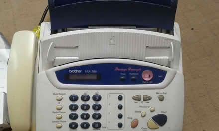 Photo of free Brother T86 Fax Machine, instructions & 2 print ribbons (Ireby CA7) #1