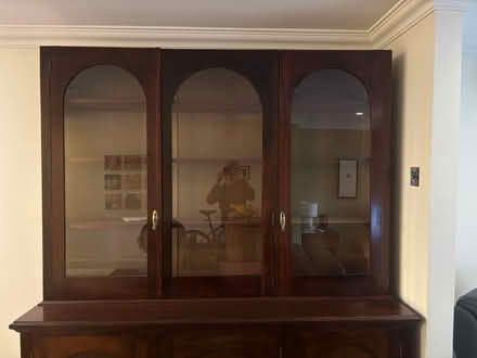 Photo of free Three Door Bookshelf (Alexandria 2015) #3