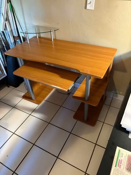 Photo of free Computer desk (Flagler/Southern) #3