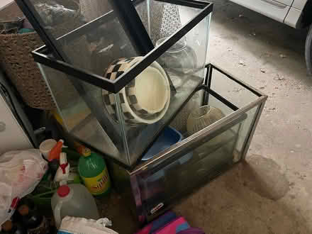 Photo of free Aquariums, hamster items, dog bowls (Portage) #1