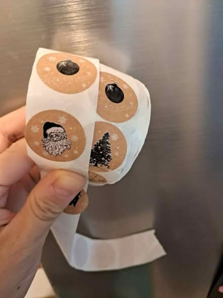 Photo of free Xmas stickers (Weybridge KT13) #1