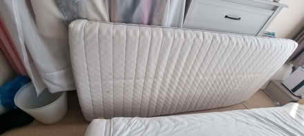 Photo of free Pine single bed from ikea and have 2 single mattresses. (Thornton Heath CR7) #3