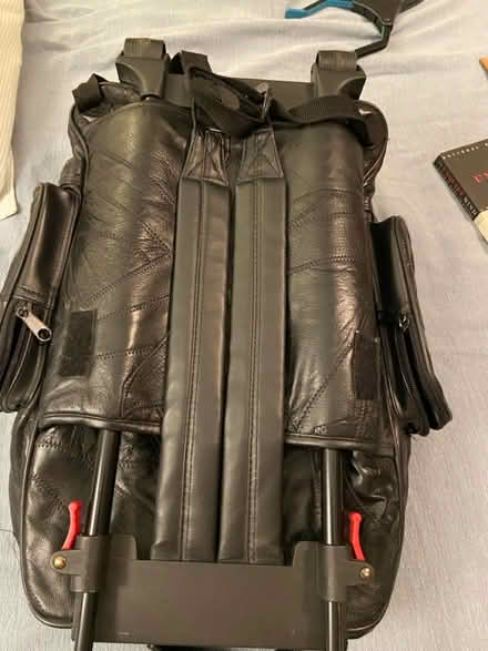 Photo of free Rolling Leather Backpack (Washington Heights) #3