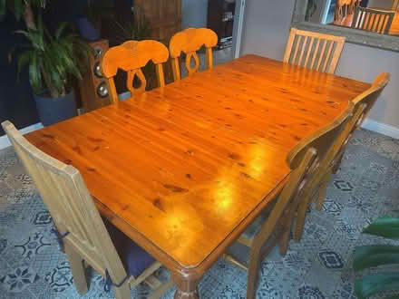 Photo of free Dining room table and chairs (Sale M33) #1