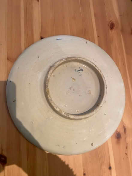 Photo of free Large antique ceramic plate (Sefton Park, L8) #2
