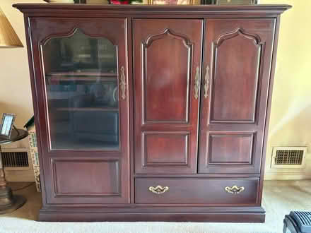 Photo of free TV/Media Console Cabinet (Oradell, NJ) #1