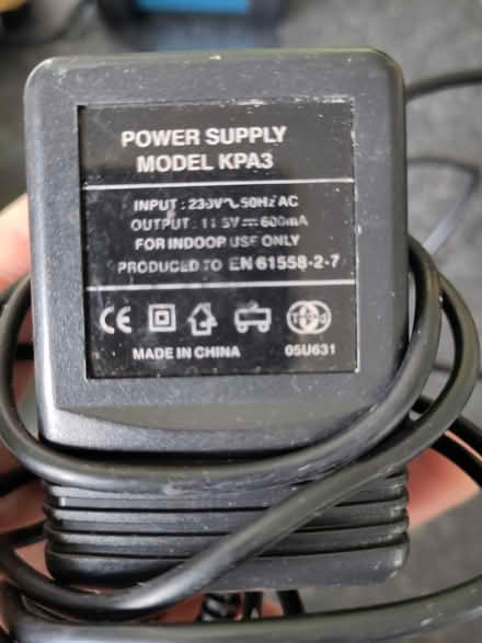 Photo of free 11.5v AC adapter (Huddersfield HD2) #2