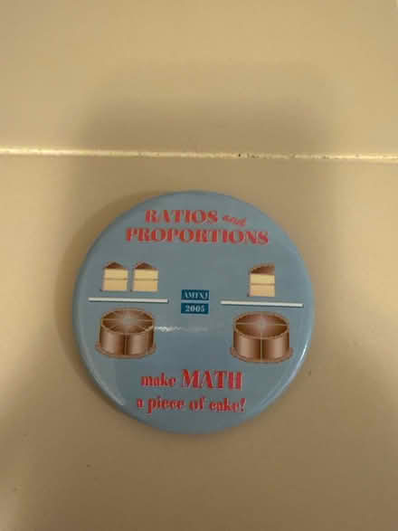 Photo of free Math pin (Cliffside Park) #1