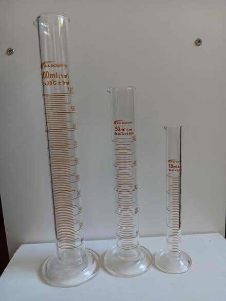 Photo of free 3 Graduated Cylinders (Eastern Lake View Terrace) #1