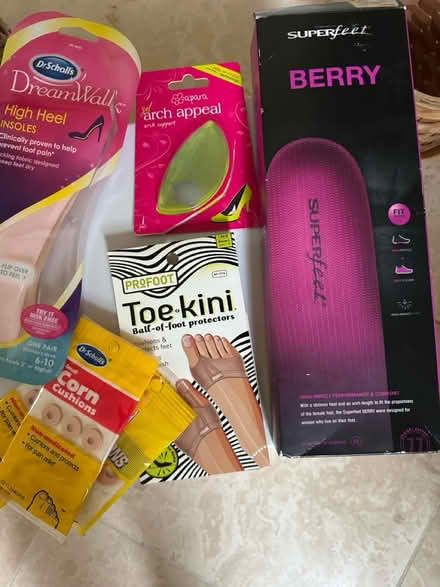 Photo of free Assorted Foot Comfort Products (Davis Square, Somerville) #1