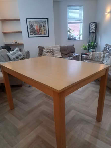 Photo of free Pine kitchen table (Eastbourne BN21) #1