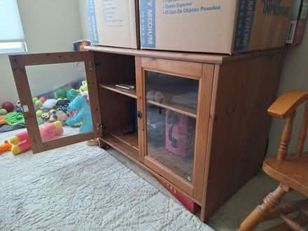 Photo of free TV stand (wood) (North San Jose) #1