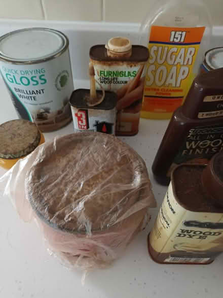 Photo of free box of stains wax paint (Melksham) #3