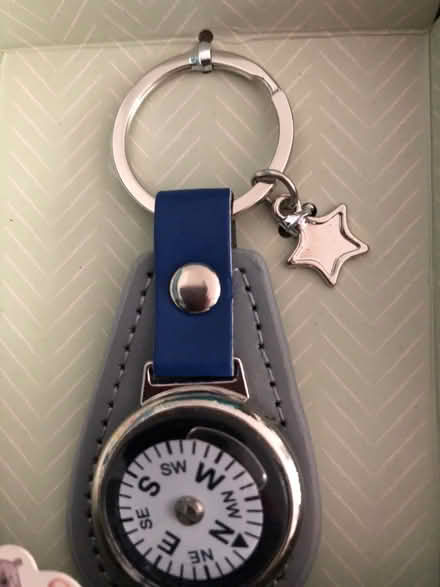 Photo of free New compass keyring (Westbury BA13) #1