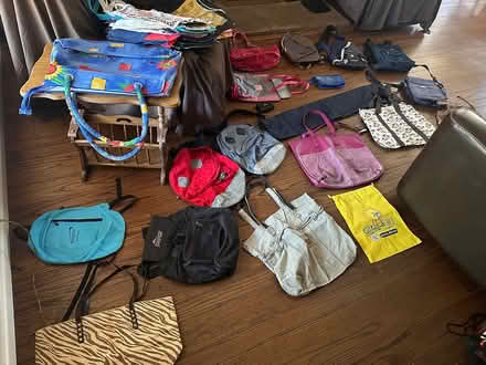 Photo of free Bags, loud speaker, scanner, skates (Southeast RC, 101 & Marsh Rd) #1
