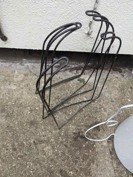 Photo of free X3 stands for gro bags or any climber in garden (Old Woking GU22) #1