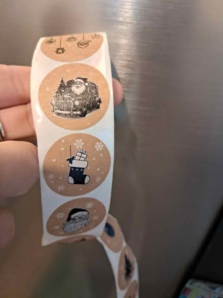 Photo of free Xmas stickers (Weybridge KT13) #2