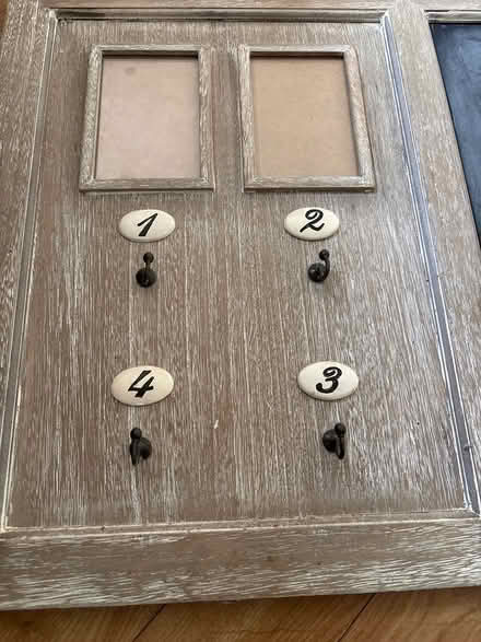 Photo of free Key hooks with blackboard and photo (Longton Preston PR4) #2