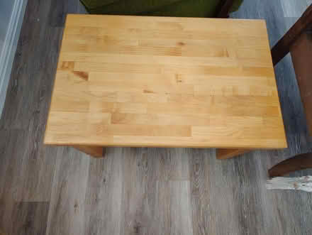 Photo of free Solid wood end table (97138) #2