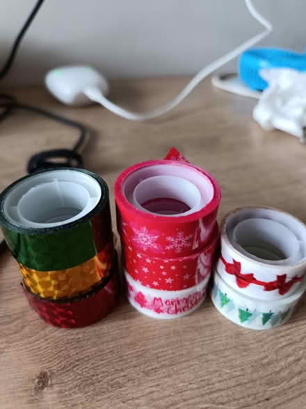 Photo of free Christmas sticking tape x 8 rolls (North Dublin Fairview/Clontarf) #1