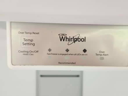 Photo of free Whirlpool Upright Freezer (Inside Smithville city limits) #3