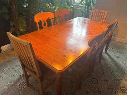 Photo of free Dining room table and chairs (Sale M33) #3