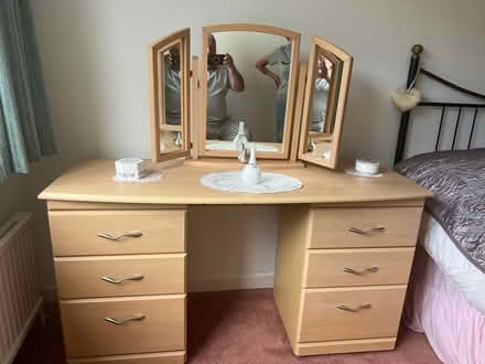 Photo of free Wooden Dressing Table (Teignmouth) #1