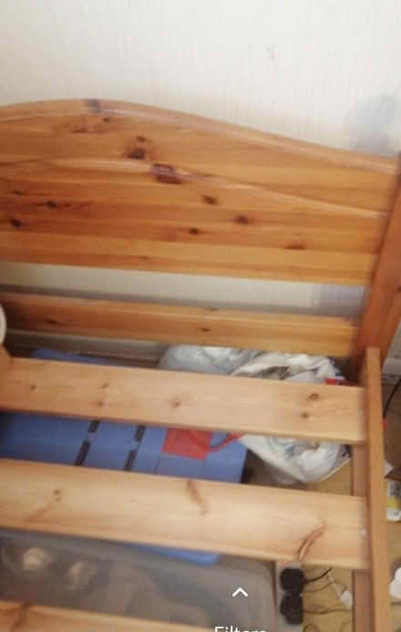 Photo of free Single wooden bed frame (Alum Rock B9) #1