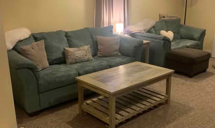 Photo of free Couch and loveseat (Saugerties) #3