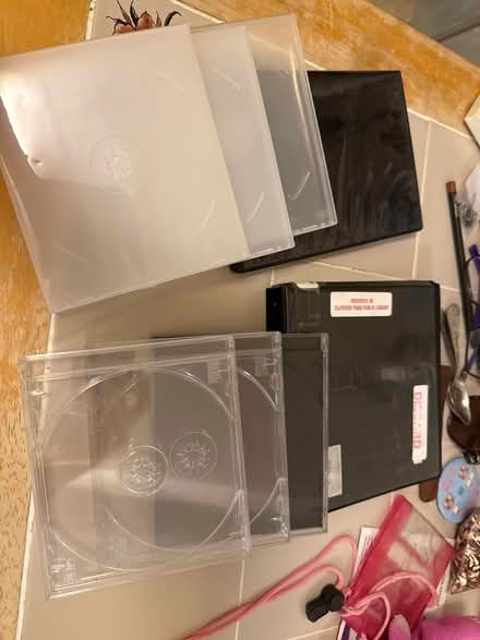 Photo of free Empty Cd cases (Cliffside Park) #1