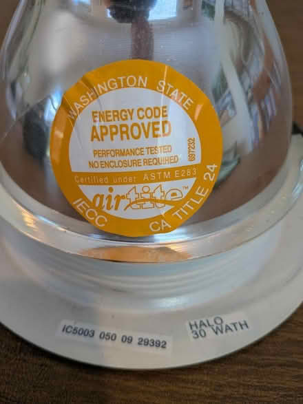 Photo of free 6 Air Tight housings recessed light (Near Roosevelt and Alameda) #2