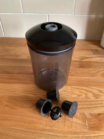 Photo of free 3 Nespresso reusable, compatible pods + coffee storage (Taverham NR8) #2