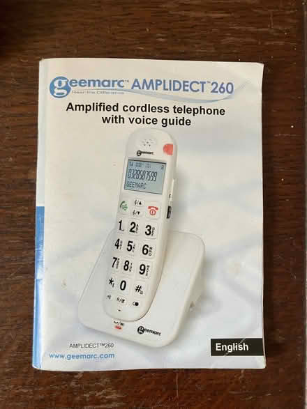 Photo of free Geomarc cordless phone with base (Bisley Road GL5) #1