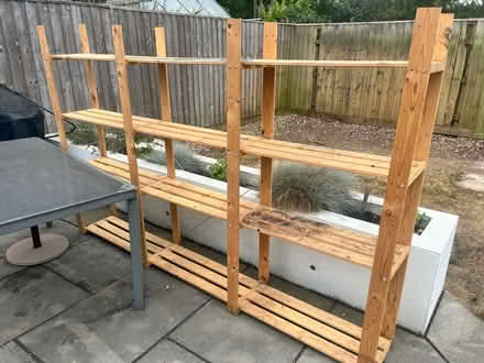 Photo of free Wooden shelves (AL2 2QL) #1