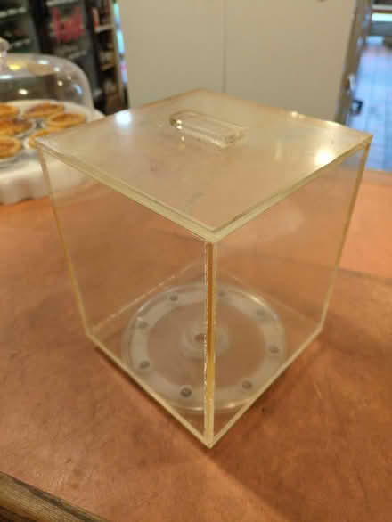 Photo of free Swiveling lidded display box (Old Trafford, M16) #1