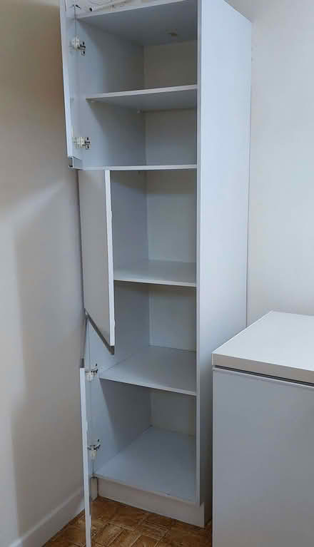 Photo of free Tall kitchen cupboard - 'larder unit (Fords Farm RG31) #1