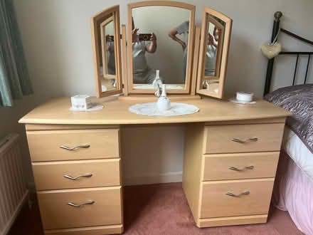 Photo of free Wooden Dressing Table (Teignmouth) #2